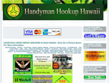 Tablet Screenshot of handymanhookuphawaii.com